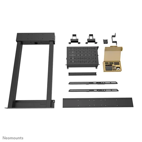 Neomounts WL55-875BL1 - motorisierte Boden-Wandhalterung - 37-100 Zoll - VESA 800x600mm - bis 110kg - Schwarz