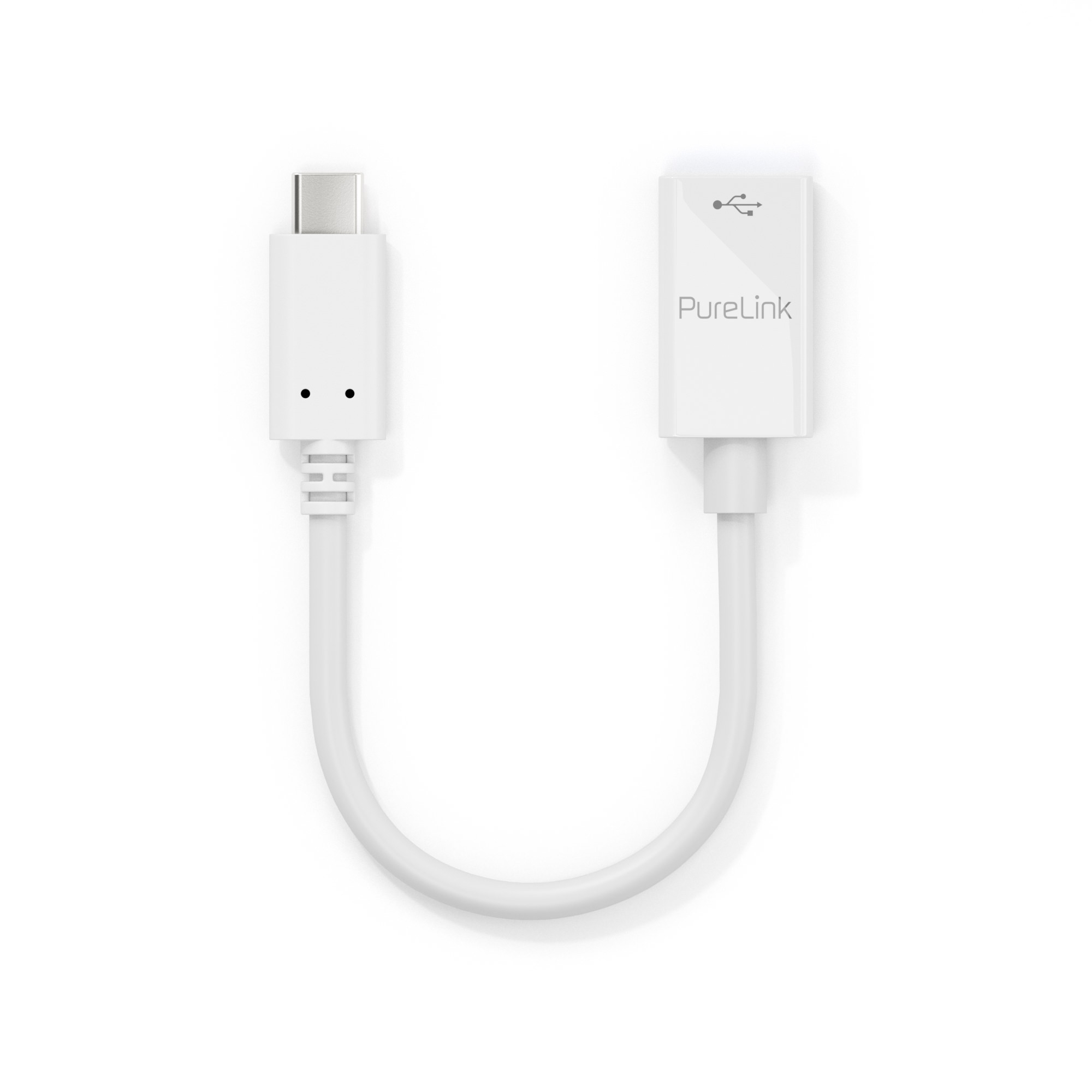 PureLink IS230 USB-C auf USB-A Adapter - USB 3.1 Gen 1 - iSerie 0,10m