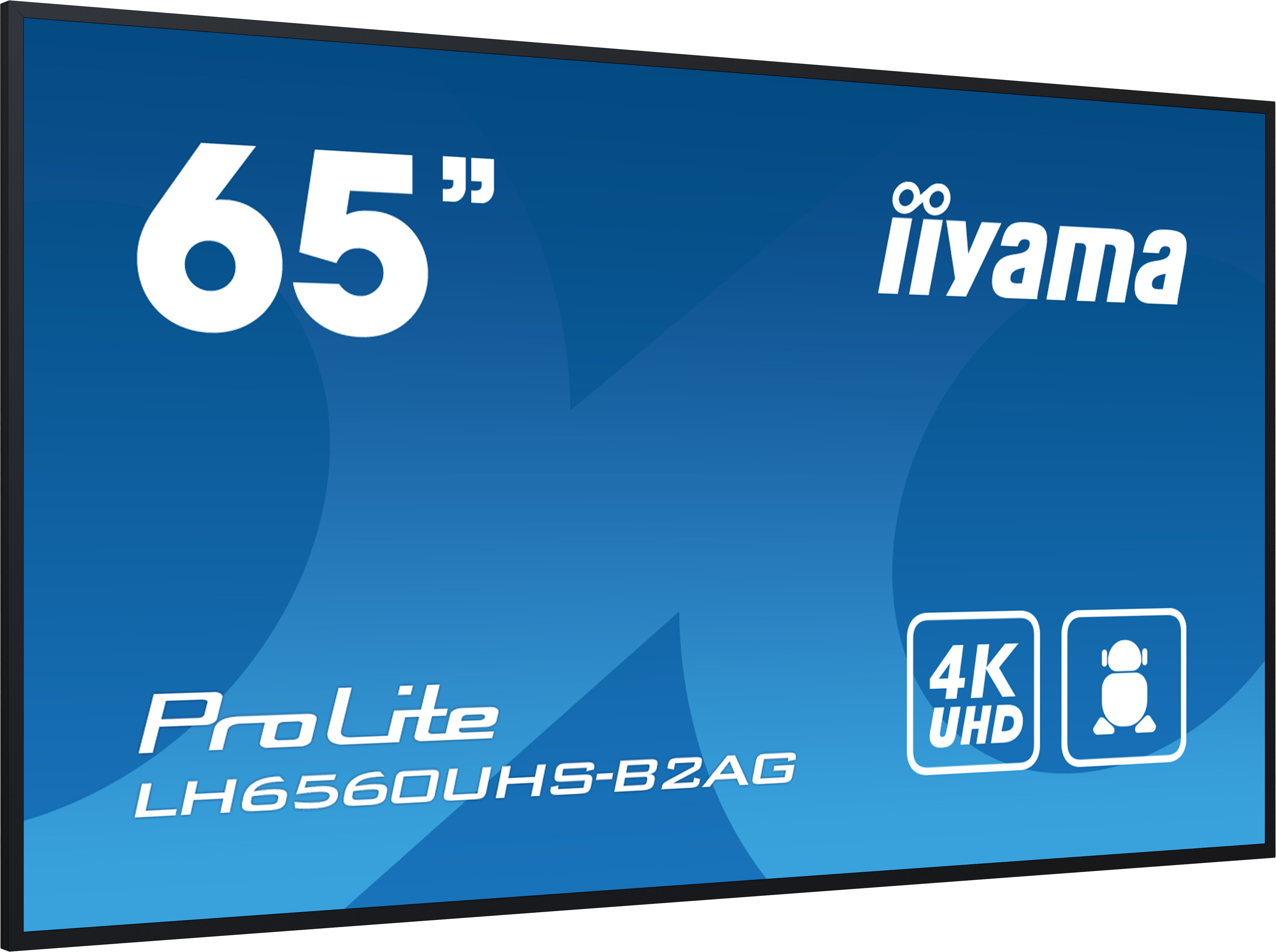 iiyama ProLite LH6560UHS-B2AG - 65 Zoll - 500 cd/m² - 4K - Ultra-HD - 3840x2160 Pixel - 24/7 - Android - Display