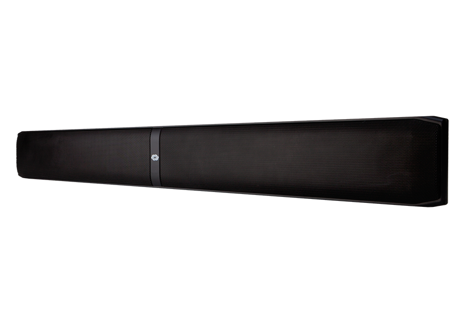 CRESTRON SAROS SB-200-P-B Aktive Stereo-Soundbar