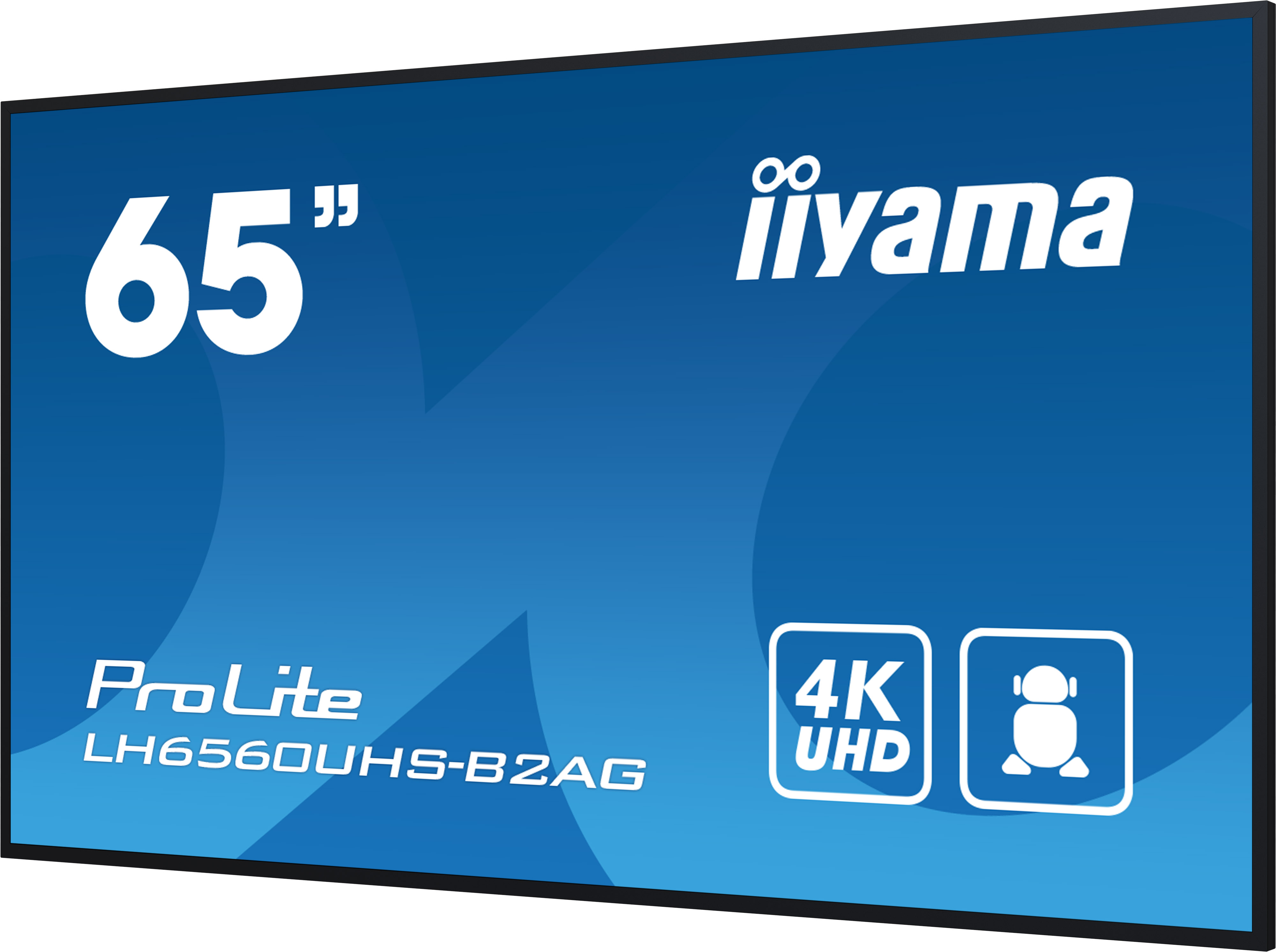 iiyama ProLite LH6560UHS-B2AG - 65 Zoll - 500 cd/m² - 4K - Ultra-HD - 3840x2160 Pixel - 24/7 - Android - Display