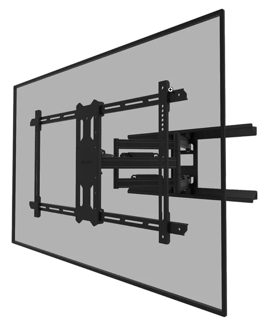 Neomounts WL40S-850BL18 - schwenk- und neigbare Wandhalterung - 43-86 Zoll - VESA 800x400mm - bis 60kg - Schwarz