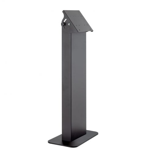 Hagor vis-it Tilt Floormount 22 – 43 Zoll Black - Indoorstele zur Bodenmontage mit stufenloser Neigungseinstellung - VESA 200x200mm - bis 18kg - Schwarz