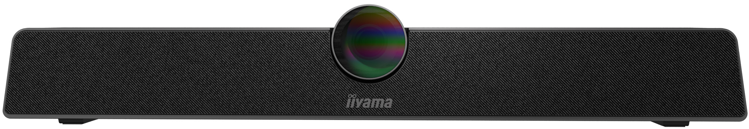 iiyama UC CAM120ULB-1 - All-in-one-Videobar - 12MP - USB - Mikrofon - Lautsprecher - 120° Sichtfeld - Auto-Framing - kleine und mittelgroße Räume