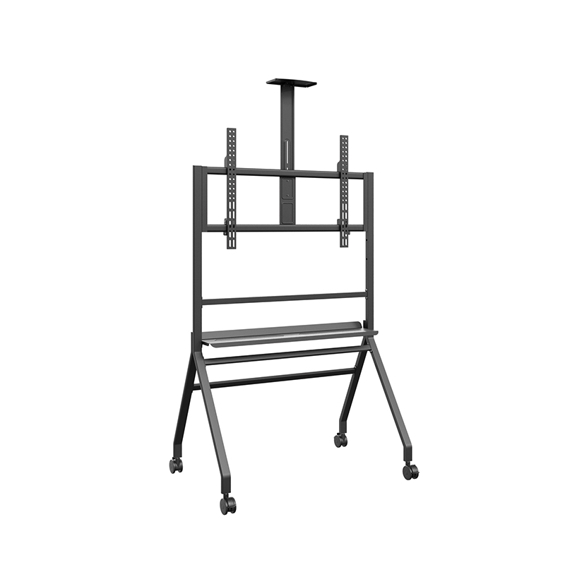 Hagor BrackIT Stand Scandio Black - mobiles Standsystem - 55-86 Zoll - VESA 200x200 bis 900x600 mm - bis 90kg - Schwarz