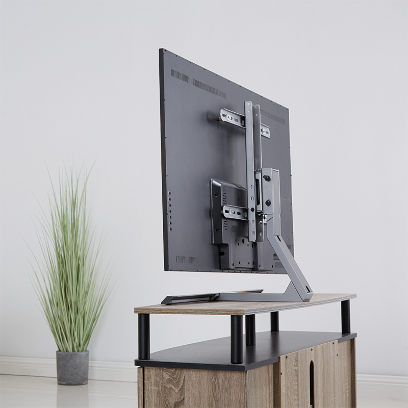 Hagor HA Tablestand - Tischstandfuß für Displays von 40 - 55 Zoll - VESA bis max. 400x400 mm - max. 40 kg - Anthrazit