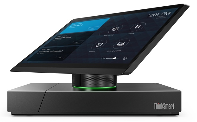 Lenovo ThinkSmart Hub 500 - Konferenz All-in-One Lösung - optimiert für Zoom Rooms - Bundle inkl. Huddly IQ Konferenzkamera