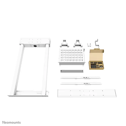 Neomounts WL55-875WH1 - motorisierte Boden-Wandhalterung - 37-100 Zoll - VESA 800x600mm - bis 110kg - Weiß