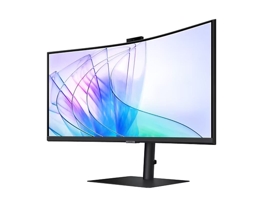 Samsung S34C652VAU ViewFinity - 34 Zoll - 350 cd/m² - Ultra WQHD - 3440x1440 Pixel - Integrierte Kamera - Curved Business-Monitor