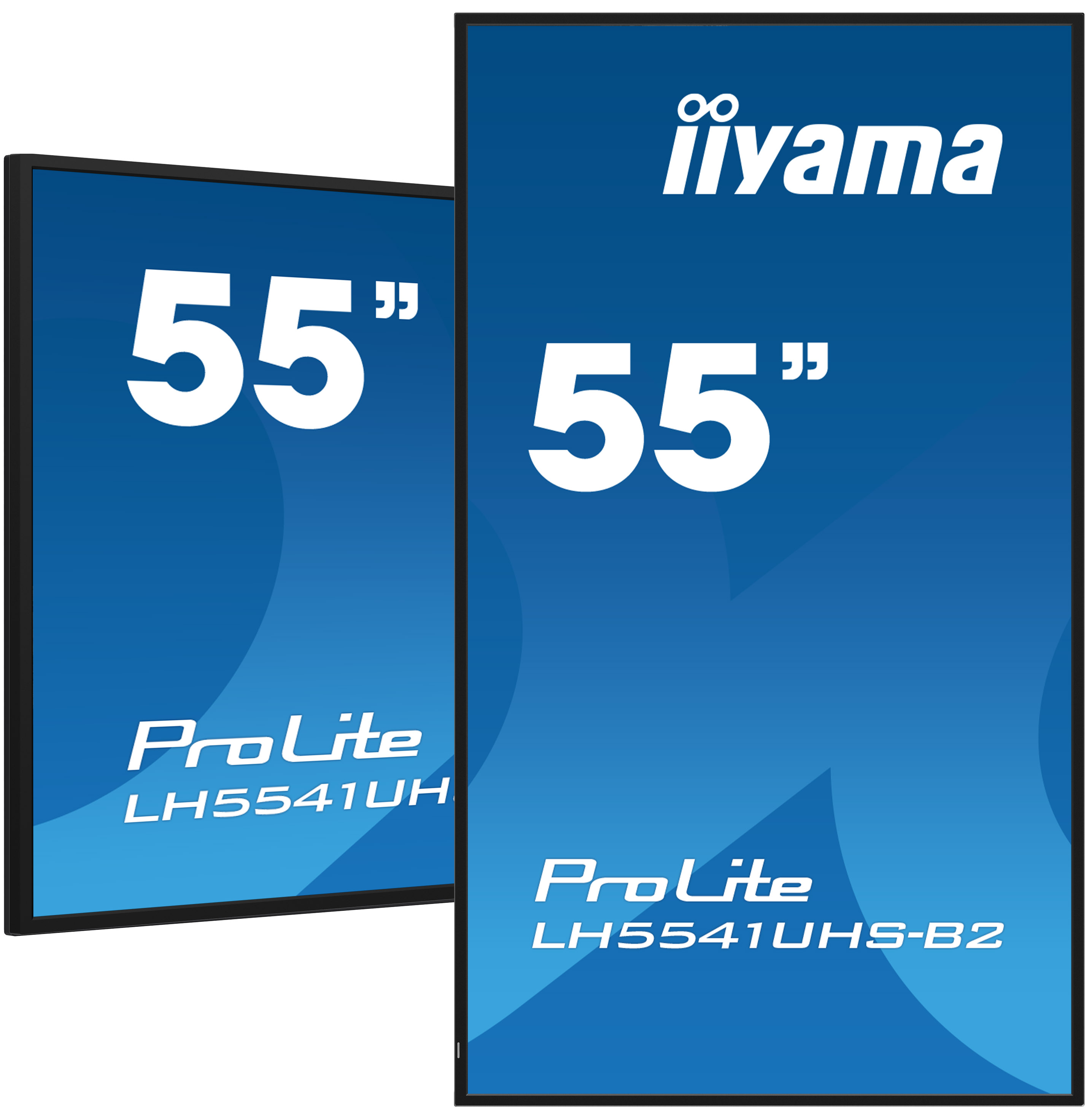 iiyama ProLite LH5541UHS-B2 - 55 Zoll - 500 cd/m² - 4K - Ultra-HD - 3840x2160 Pixel - 24/7 - Display