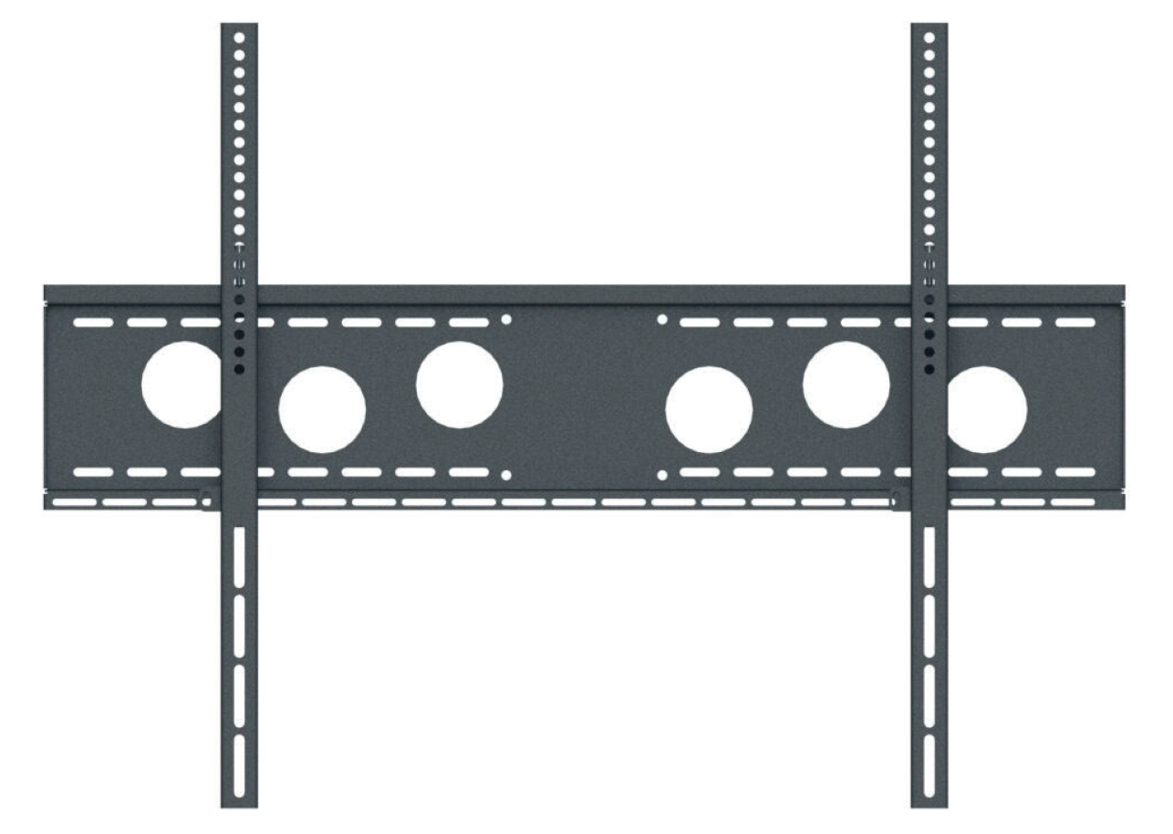 Hagor WH 85 F-HD - fixe Wandhalterung für Displays zwischen 55 – 110 Zoll - VESA 800x600mm - bis 125kg - Schwarz