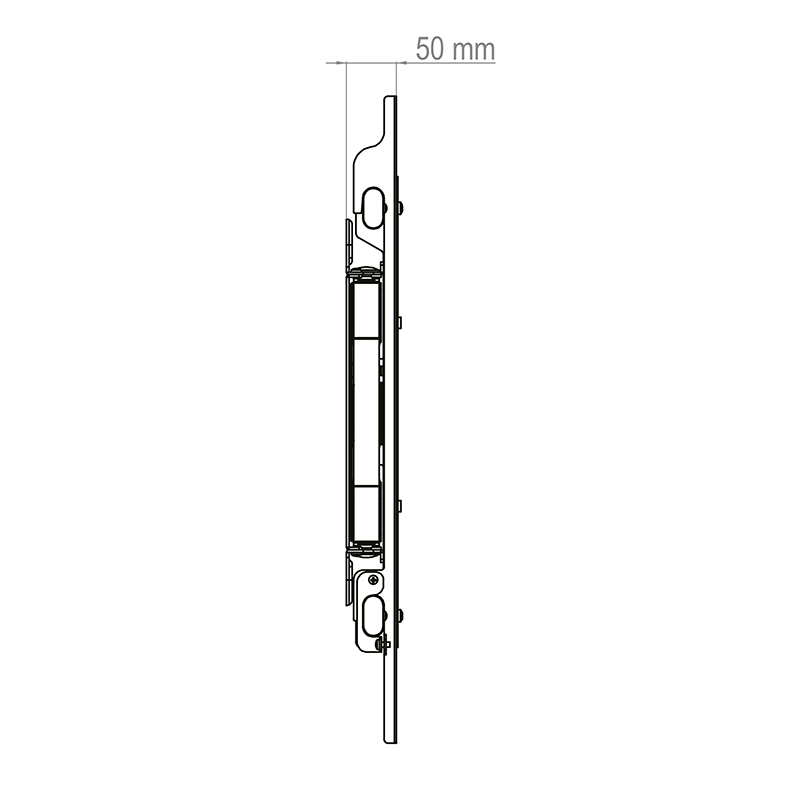 Hagor BrackIT XXL HD II - schwenk- und neigbare Wandhalterung - 65-98 Zoll - VESA 1000x600mm - bis 140kg - Schwarz