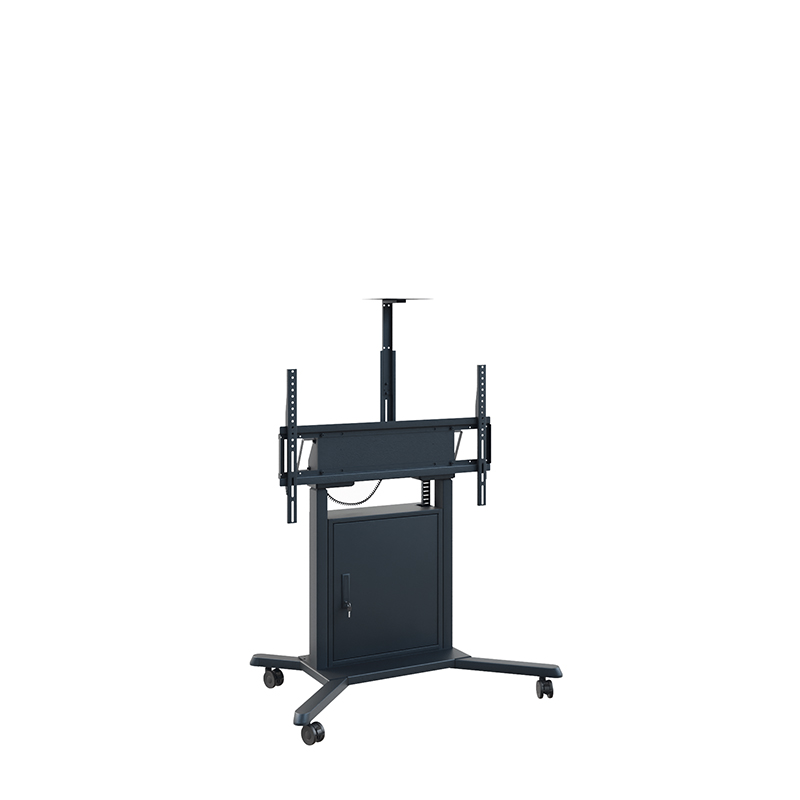 Hagor HP Twin Lift M-B - mobiles, elektrisch höhenverstellbares Liftsystem - 55-86 Zoll - VESA 900x600mm -  bis 120kg - Schwarz