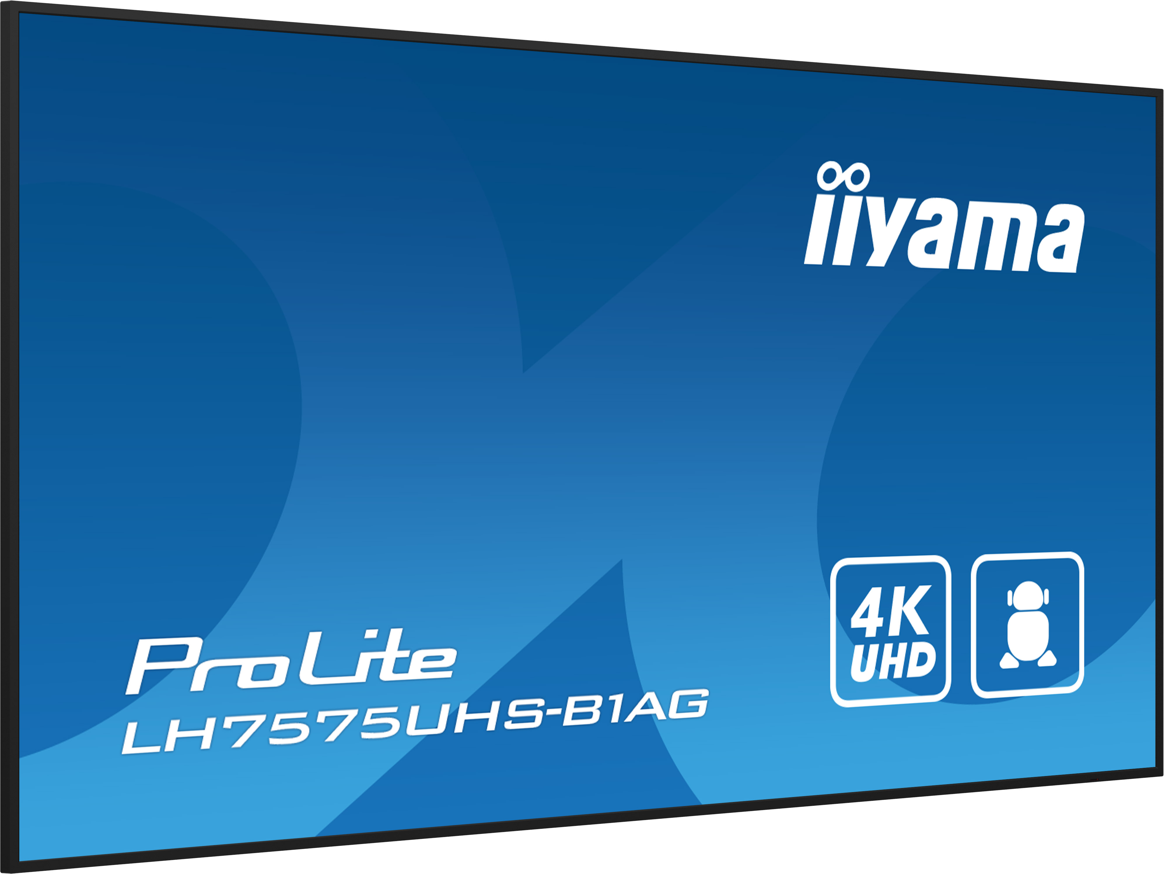 iiyama ProLite LH7575UHS-B1AG - 75 Zoll - 500 cd/m² - 4K - Ultra-HD - 3840x2160 Pixel - 24/7 - Android - Display - Schwarz