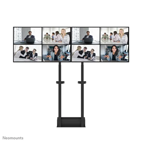 Neomounts ADM-875BL2 Doppelbildschirm-Adapter - für FL55-875BL1 / WL55-875BL1 - Schwarz
