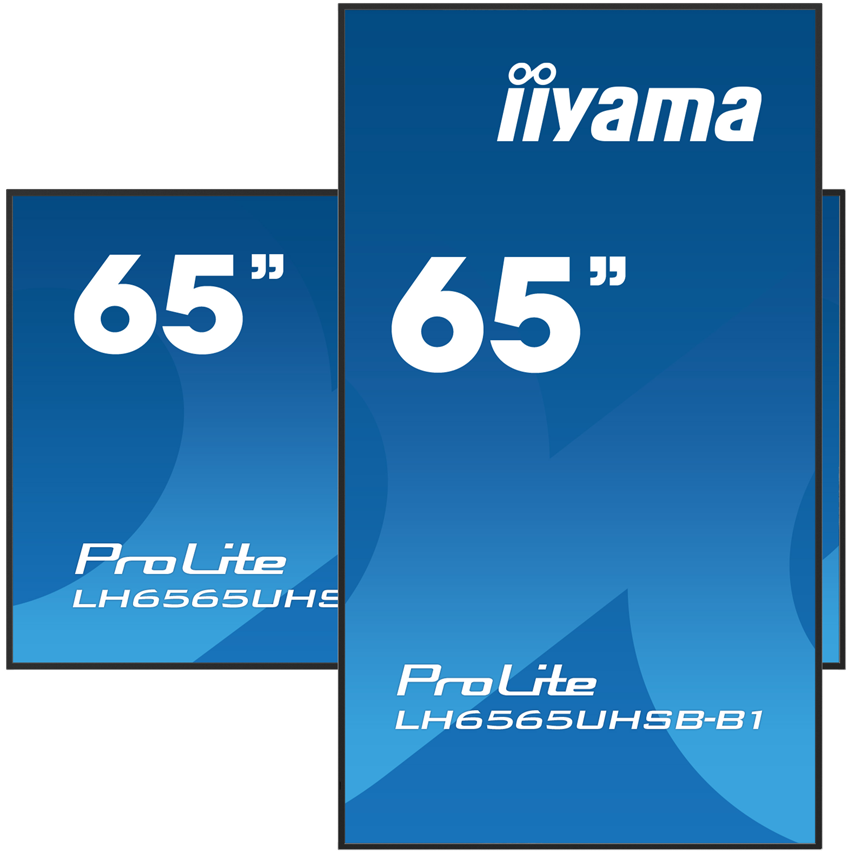 iiyama ProLite LH6565UHSB-B1 - 65 Zoll - 800 cd/m² - 4K - Ultra-HD - 3840x2160 Pixel - 24/7 - Android Display