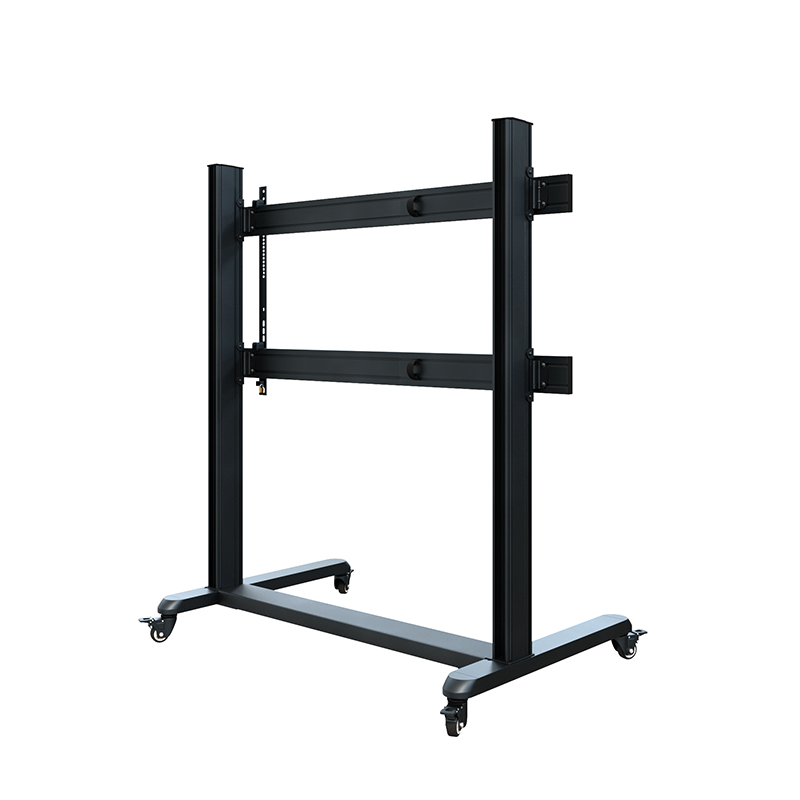 Hagor CPS MOBILE STAND SINGLE 86-110 - Rollwagen - 86 - 110 Zoll - bis 130  kg - VESA 1500x800mm - Schwarz