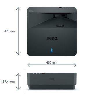 BenQ LU960UST - WUXGA - 5200 ANSI - Ultra-Kurzdistanz - Laser - DLP - Installationsprojektor - Schwarz 