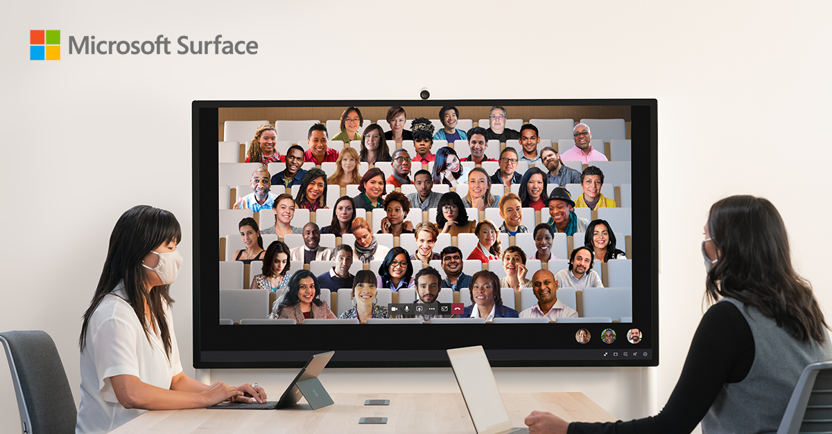 Microsoft Surface Hub 2S - 85 Zoll Display mit neuer Smart Kamera für grenzenlose Zusammenarbeit