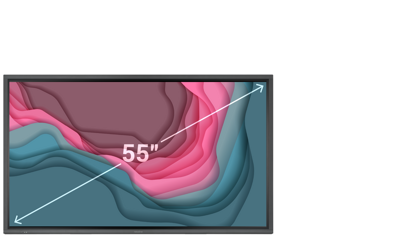 NewLine TT-5521IP - 55 Zoll - 400 cd/m² - Ultra-HD - 3840x2160 Pixel - 20 Punkt Touch-Display - SoC - NAOS+ Serie