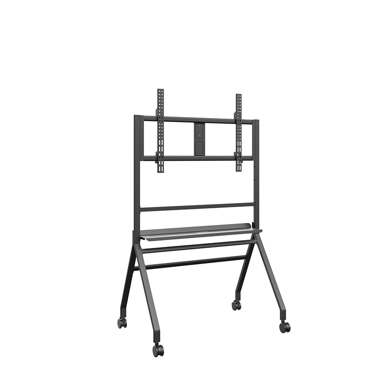 Hagor BrackIT Stand Scandio Black - mobiles Standsystem - 55-86 Zoll - VESA 200x200 bis 900x600 mm - bis 90kg - Schwarz