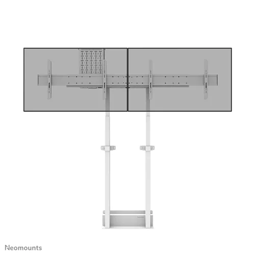 Neomounts ADM-875WH2 Doppelbildschirm-Adapter - für FL55-875WH1 / WL55-875WH1 - Weiß