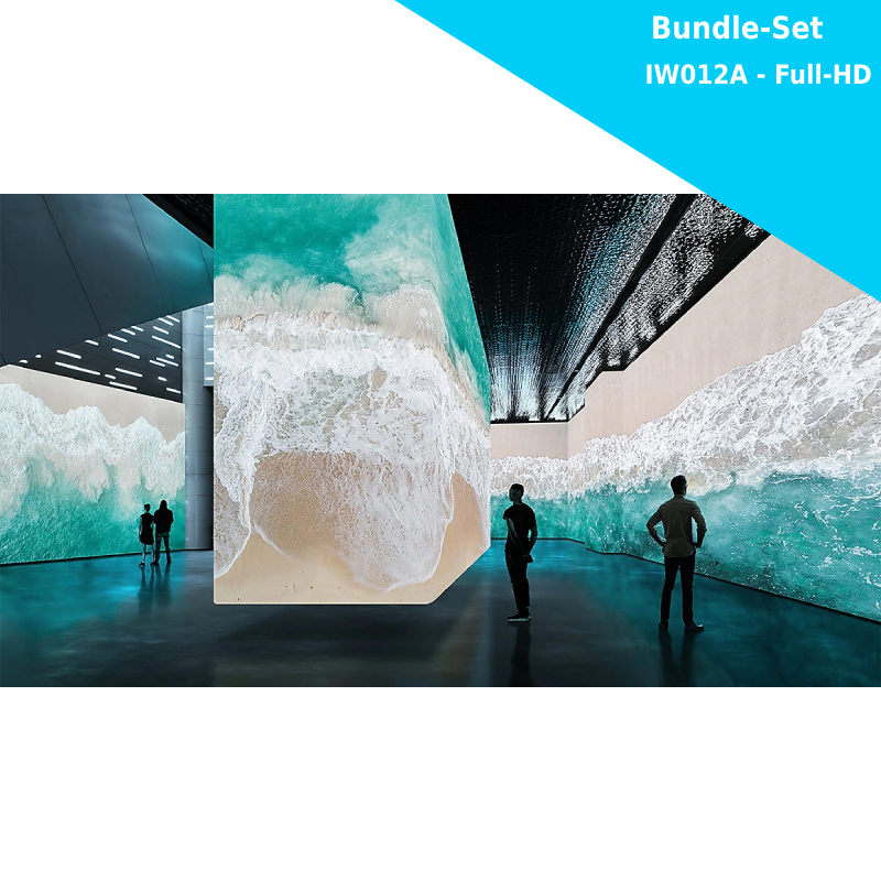 Samsung The Wall for Business IW012A - LED Bundle Komplettpaket Full-HD - 1920x1080 Pixel - 110 Zoll - 1.26mm PP - inkl. Halterung und Montagewerkzeug