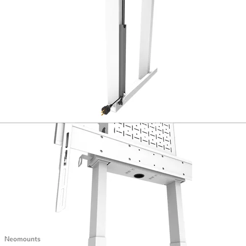 Neomounts WL55-875WH1 - motorisierte Boden-Wandhalterung - 37-100 Zoll - VESA 800x600mm - bis 110kg - Weiß