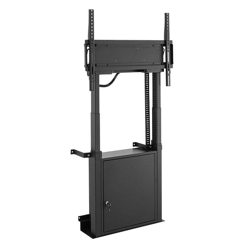 Hagor Wall Lift Pro Light II Black - höhenverstellbares Liftsystem - 55-86 Zoll - VESA 800x600mm - bis 120 kg - Schwarz