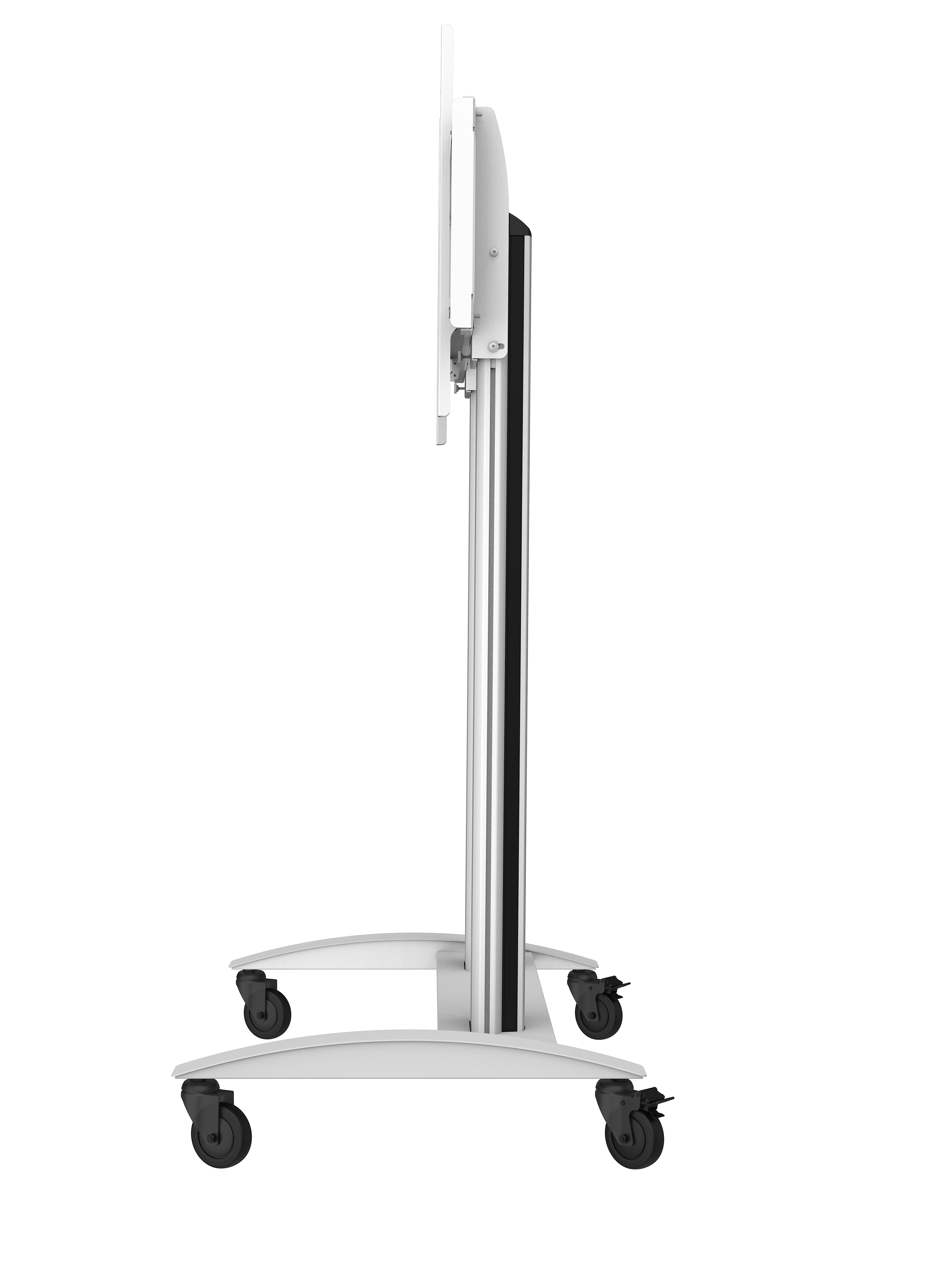 PEERLESS-AV SR598W - SmartMount® Rollwagen für Flachbildschirme - 55-98 Zoll - VESA 900x600 mm - bis 136,1kg - Weiss