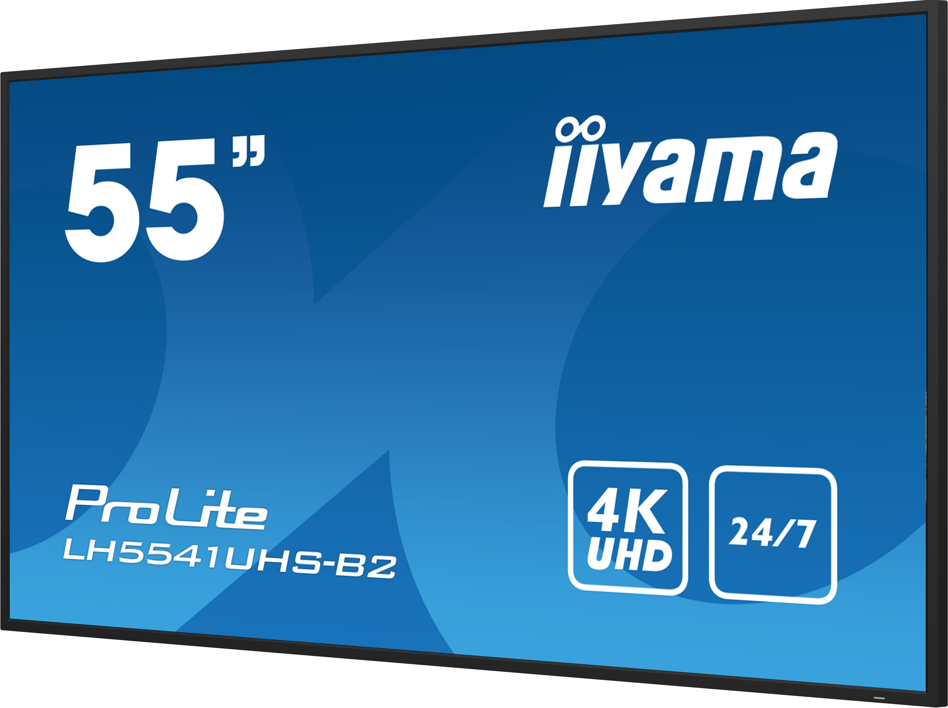 iiyama ProLite LH5541UHS-B2 - 55 Zoll - 500 cd/m² - 4K - Ultra-HD - 3840x2160 Pixel - 24/7 - Display