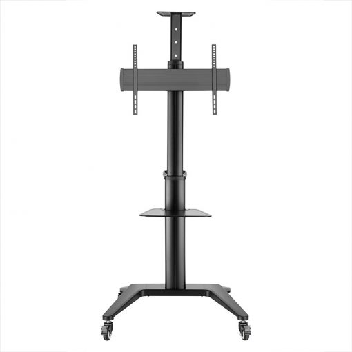 Hagor BrackIT Stand Single - mobiles Standsystem - 42 - 65 Zoll - VESA 600x400 mm - bis 70kg - Schwarz