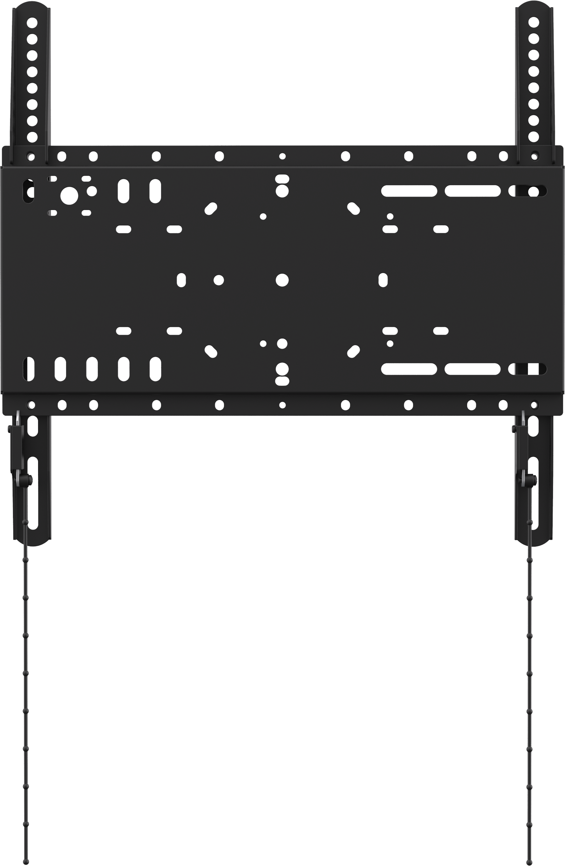 Vision VFM-W4X4 - fixe Wandhalterung - 32 -75 Zoll - VESA 400x400mm - bis 100kg - Schwarz