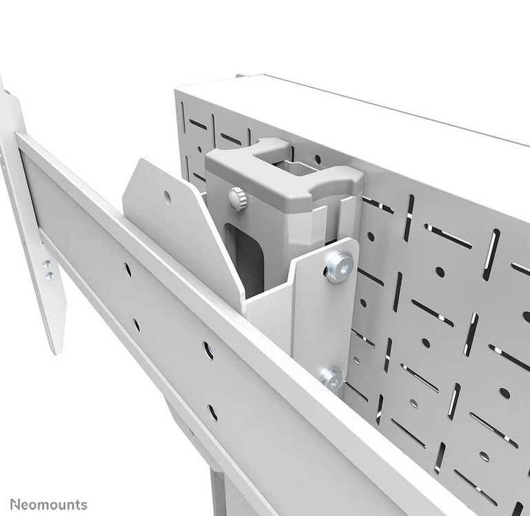 Neomounts Select FL50S-825WH1- höhenverstellbarer Rollwagen - 37-75 Zoll - VESA 600x400mm - bis 70kg - Weiss