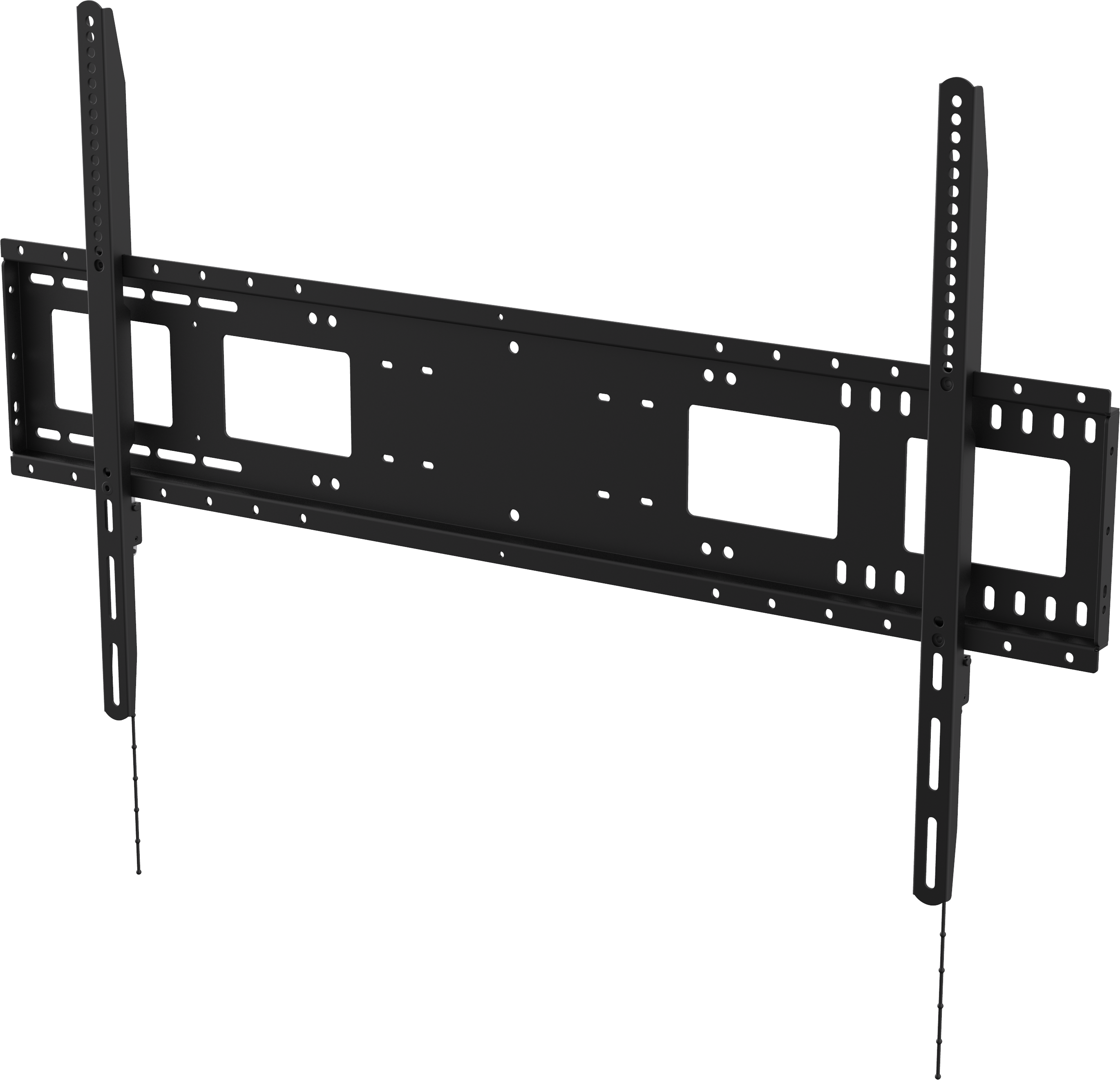 Vision VFM-W10X6 - hochbelastbare Wandhalterung - 55-90 Zoll - VESA 1000 x 600 mm - bis 130kg - Schwarz