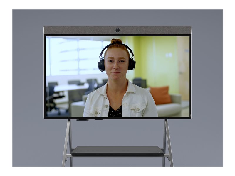 Neat Board for Zoom and MS Teams - 65 Zoll All-in-One-Videokonferenzdisplay mit Tischstandfuß