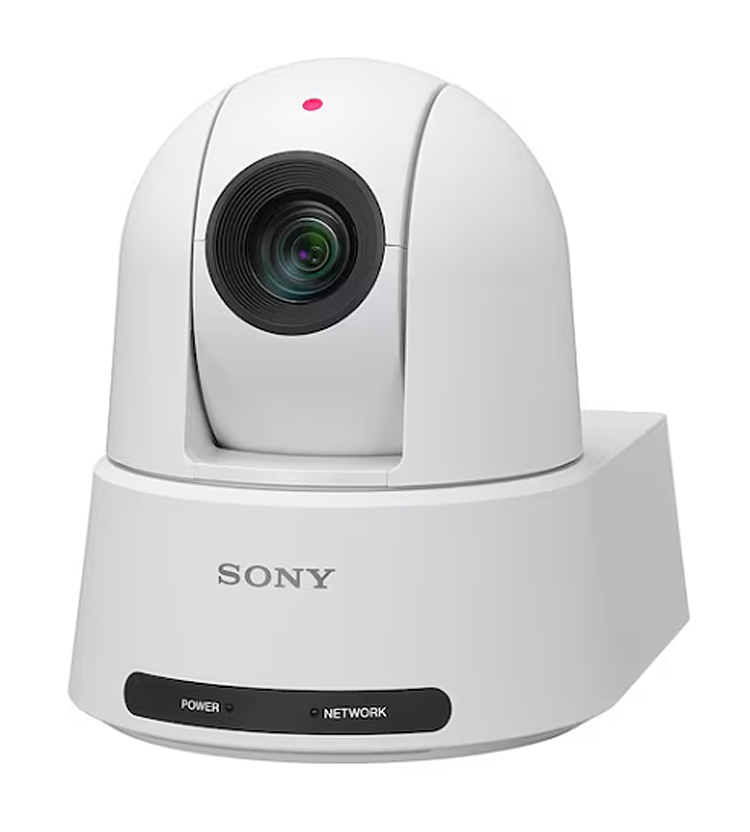 Sony SRG-A40WC - PTZ-Auto-Framing-Kamera mit KI-Analyse - 4K -3840x2160 Pixel - 30-fach optischer Zoom - Weiß