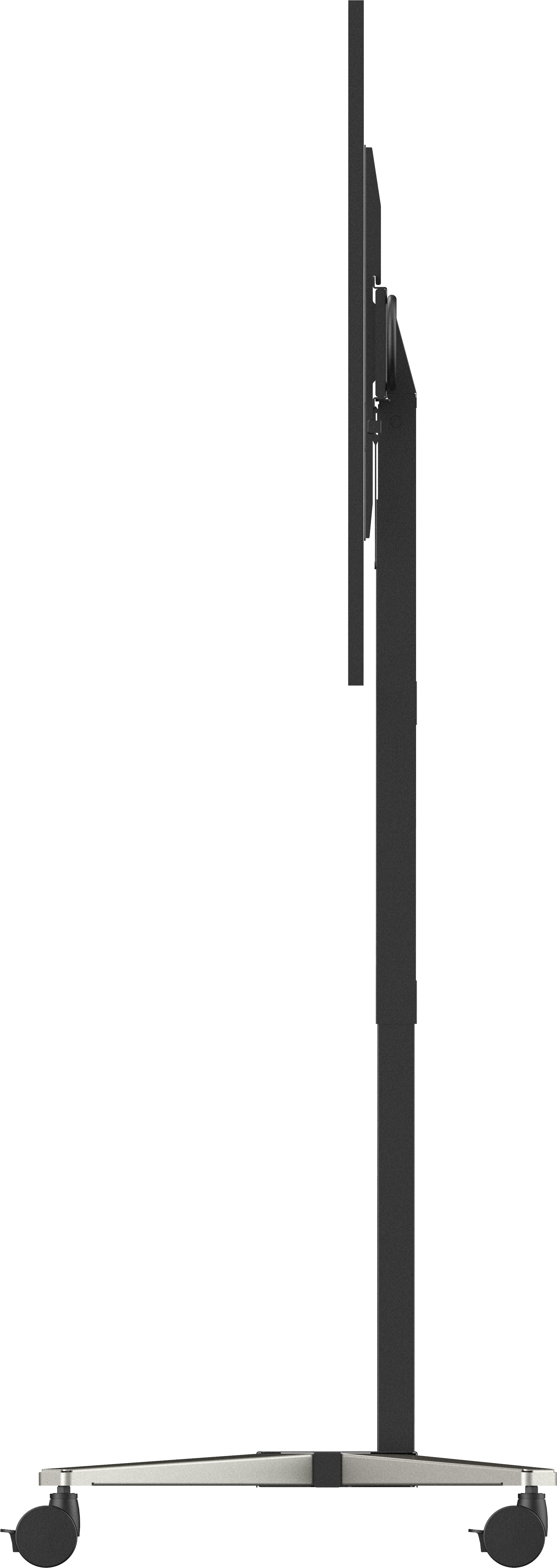 Vision VFM-F51T - manuell höhenverstellbarer Rollwagen / Standfuß - 47-100 Zoll - VESA 800x600mm - bis 95 kg - Schwarz