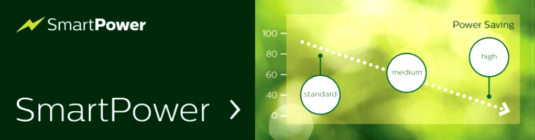 Energiesparende, automatische Hintergrundbeleuchtung des 49BDL2005X durch den optionalen Sensor CRD41.