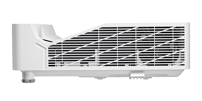 Optoma ZW410UST - WXGA - 4000 Lumen - Ultra-Kurzdistanz - Laser - DLP-Projektor - Weiss