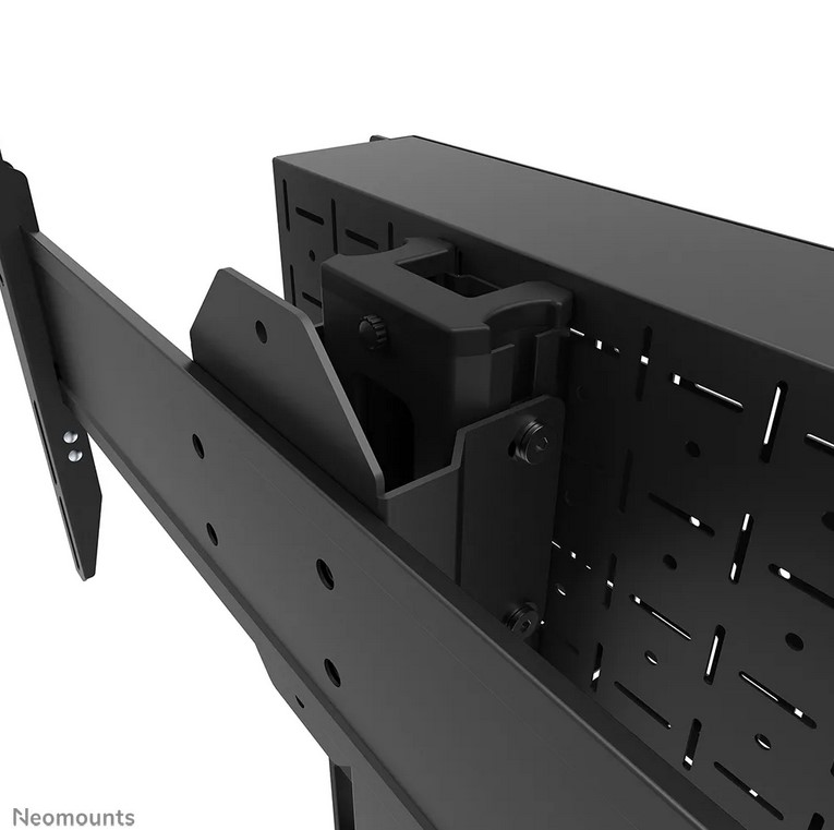 Neomounts Select FL50S-825BL1- höhenverstellbarer Rollwagen - 37-75 Zoll - VESA 600x400mm - bis 70kg - Schwarz