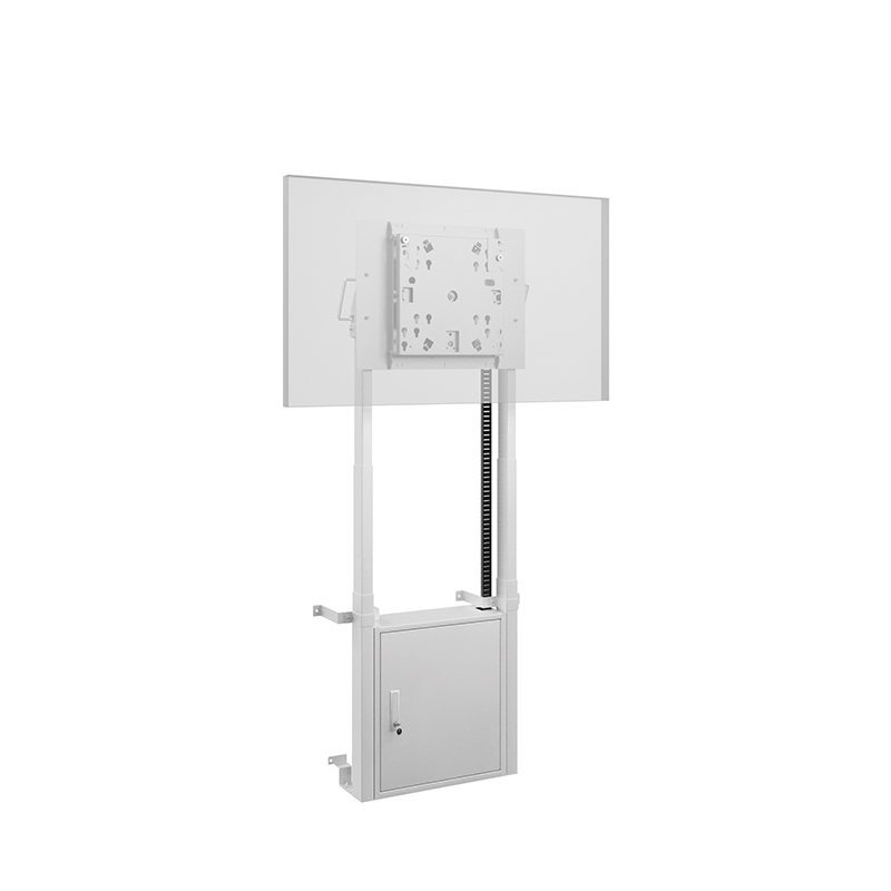 Hagor HP Twin Lift FW-Flip - elektrisch höhenverstellbares Liftsystem für Boden-Wand Montage - displayspezifisch für Samsung Flip - bis 45kg - Weiss