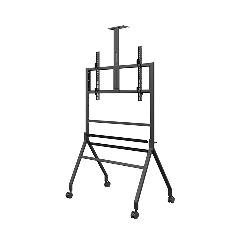 Hagor BrackIT Stand Scandio Black - mobiles Standsystem - 55-86 Zoll - VESA 200x200 bis 900x600 mm - bis 90kg - Schwarz