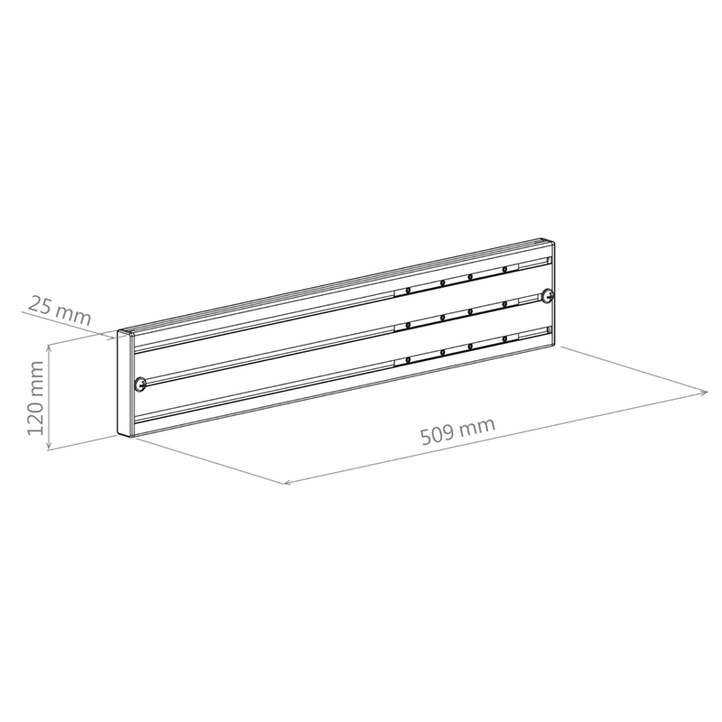 Hagor CPS – Alu Rail 500 mm - 3210