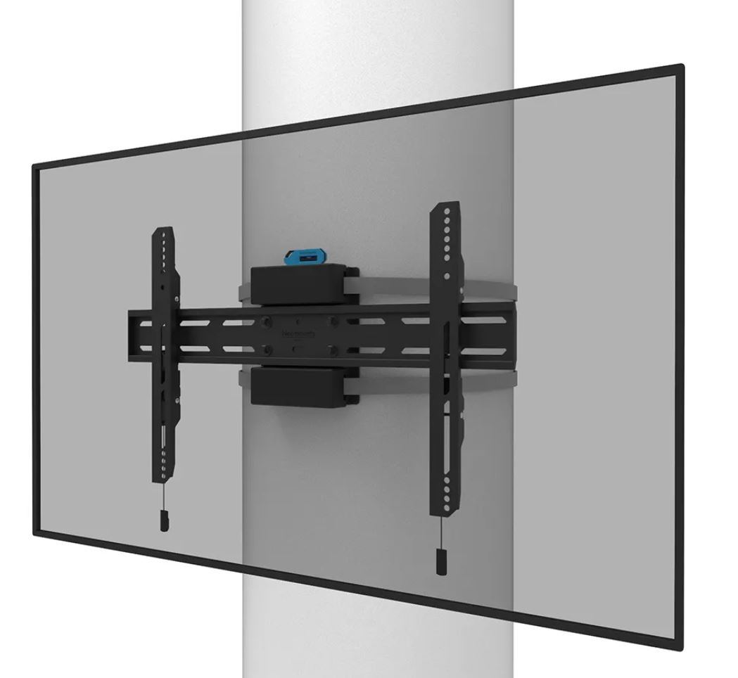 Neomounts WL30S-910BL16 - flache Säulenhalterung - 40-75 Zoll - VESA 600x400mm - bis 50kg - Schwarz