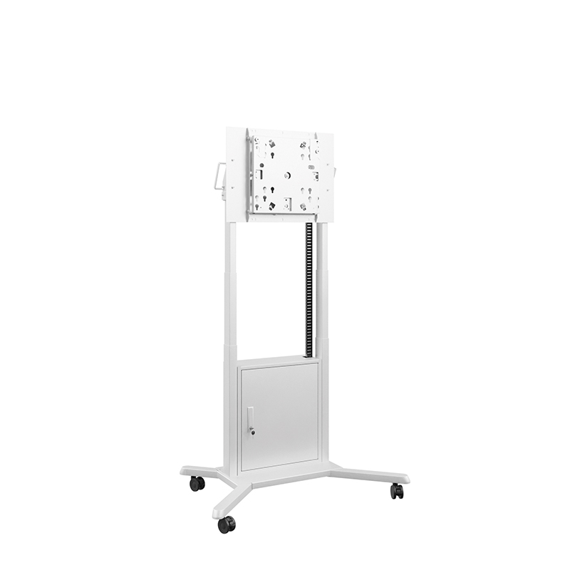 Hagor HP Twin Lift M-Flip + Adapter 65" - mobiles, elektrisch höhenverstellbares Liftsystem - displayspezifisch für Samsung Flip WM65B - bis 45kg - Weiss