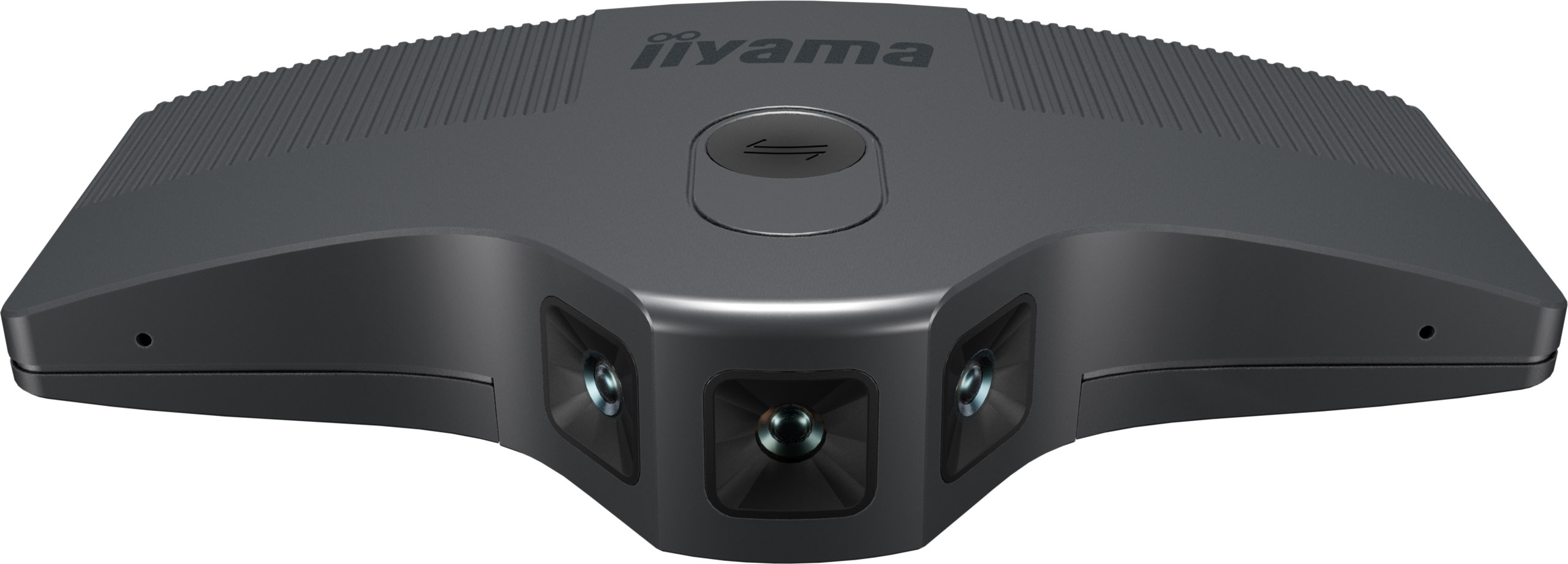 iiyama UC CAM180UM-1 - 4K Panorama-Webcam - 12MP - USB - Mikrofon - 180° Sichtfeld - Auto-Tracking und -Framing - kleine und mittelgroße Räume