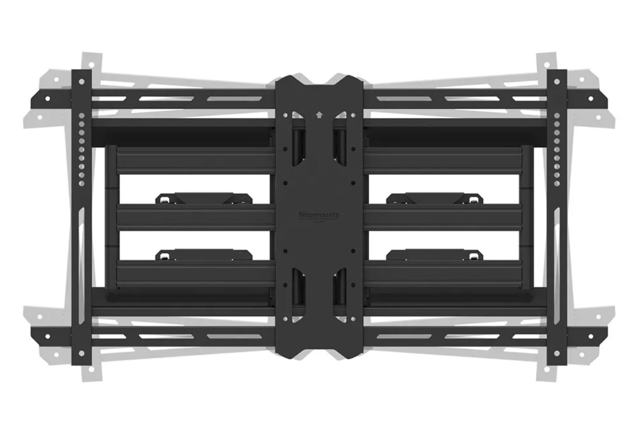 Neomounts WL40S-850BL18 - schwenk- und neigbare Wandhalterung - 43-86 Zoll - VESA 800x400mm - bis 60kg - Schwarz