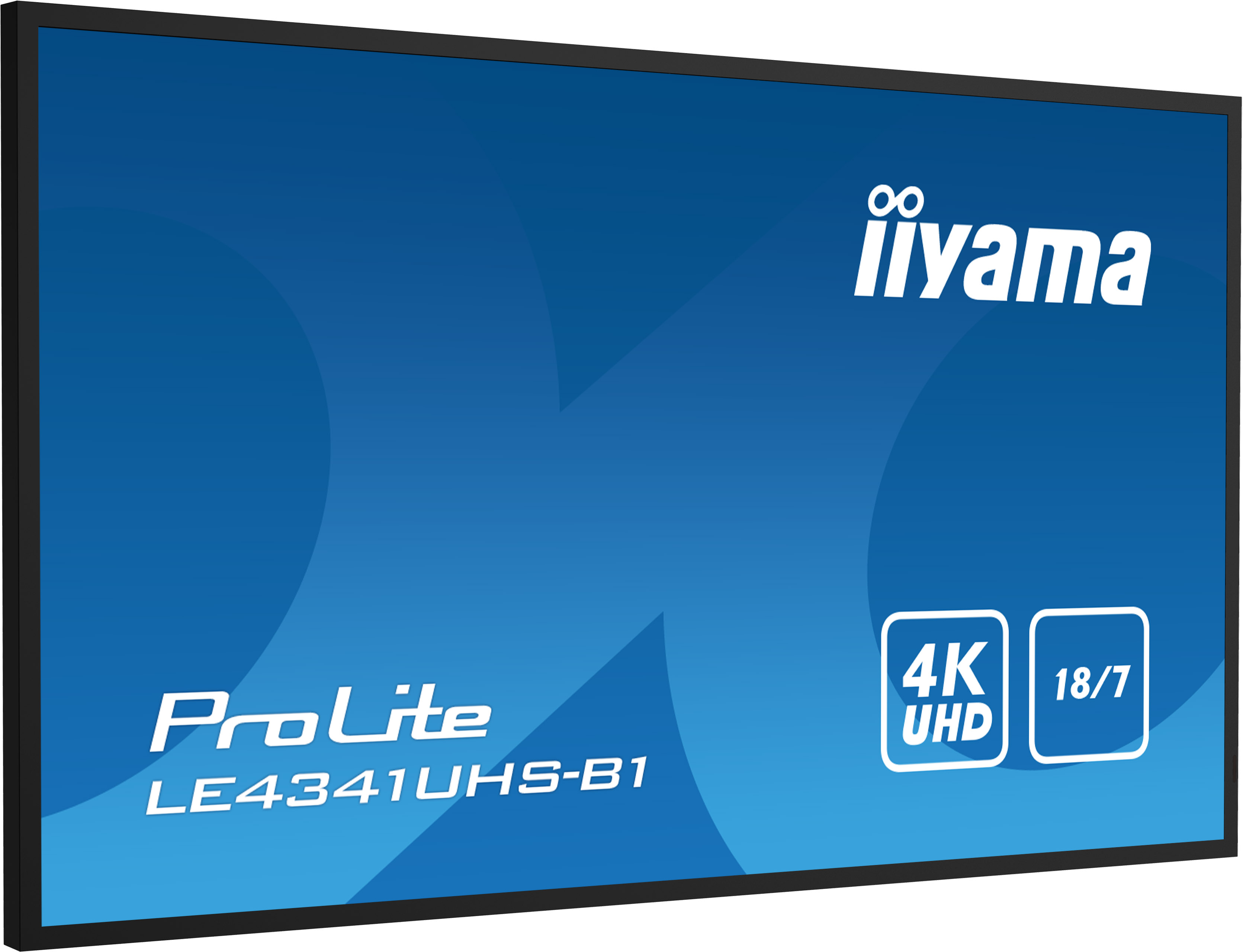 iiyama ProLite LE4341UHS-B1 - 43 Zoll - 350 cd/m² - Ultra-HD - 3840x2160 Pixel - 18/7 - Display