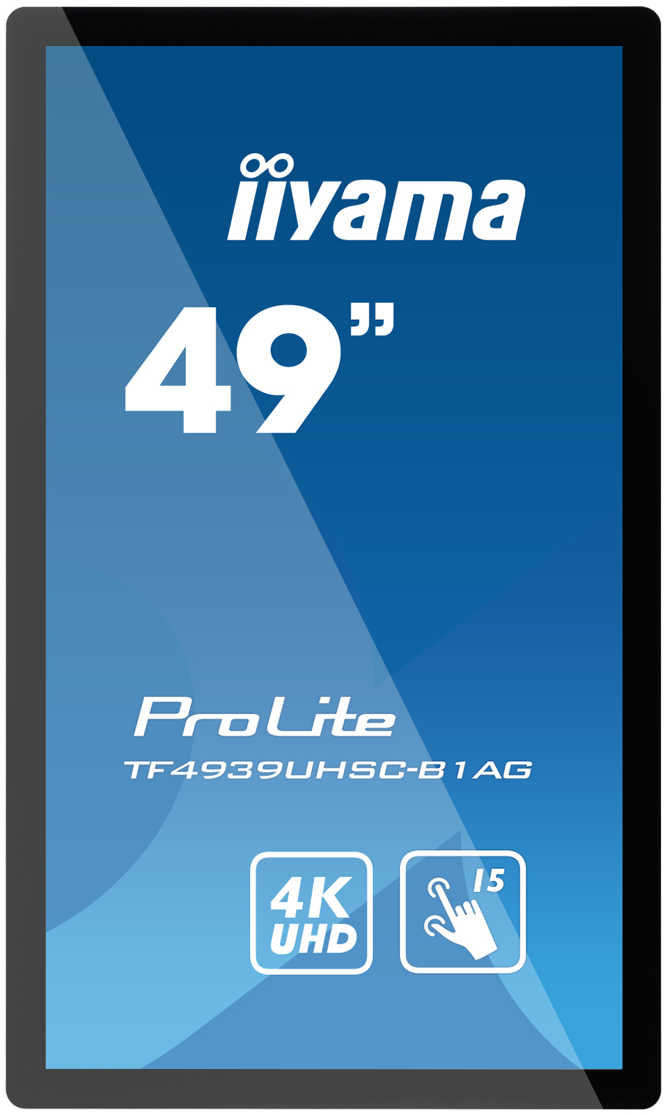 iiyama ProLite TF4939UHSC-B1AG - 49 Zoll - 420 cd/m² - 4K - Ultra-HD - 3840x2160 Pixel - Open Frame - 15 Punkt - Multi Touch Display